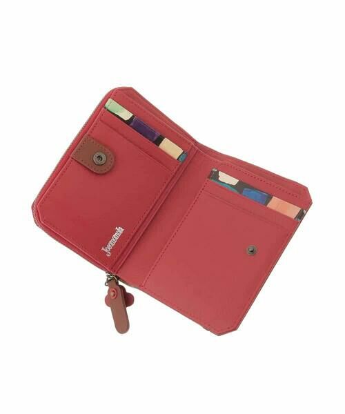 Jocomomola / ホコモモラ その他小物 | 配色アートデザイン二つ折り財布 | 詳細8