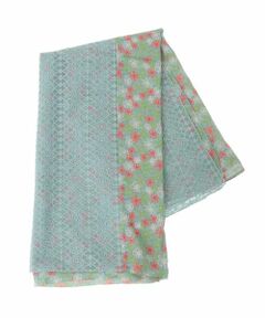 Jocomomola / ホコモモラ マフラー・ショール・スヌード・ストール | フラワーレースドッキングストール