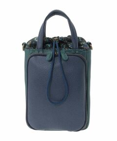 Jocomomola / ホコモモラ ショルダーバッグ | 【2WAY】配色デザインミニショルダーバッグ