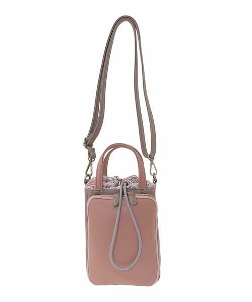 Jocomomola / ホコモモラ ショルダーバッグ | 【2WAY】配色デザインミニショルダーバッグ | 詳細3