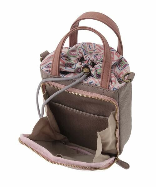 Jocomomola / ホコモモラ ショルダーバッグ | 【2WAY】配色デザインミニショルダーバッグ | 詳細8