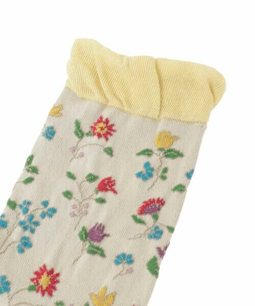 Jocomomola / ホコモモラ その他小物 | El galgoフラワージャカードソックス | 詳細2