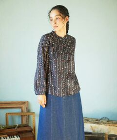 Jocomomola / ホコモモラ シャツ・ブラウス | Escala de floral プリントブラウス