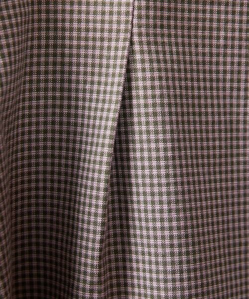 Jocomomola / ホコモモラ シャツ・ブラウス | 【2WAY】Flor pequena チェックフラワー刺繍ブラウス | 詳細6