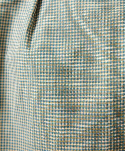 Jocomomola / ホコモモラ シャツ・ブラウス | 【2WAY】Flor pequena チェックフラワー刺繍ブラウス | 詳細13