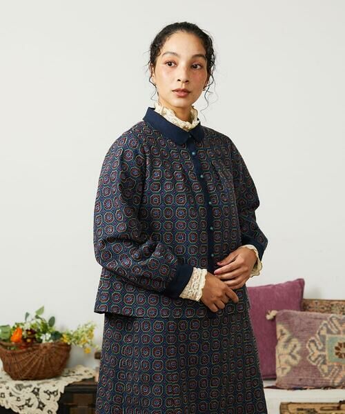 Jocomomola / ホコモモラ シャツ・ブラウス | Escudos 幾何調総刺繍ブラウス | 詳細2