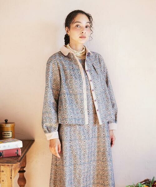 Jocomomola / ホコモモラ シャツ・ブラウス | Escudos 幾何調総刺繍ブラウス | 詳細10