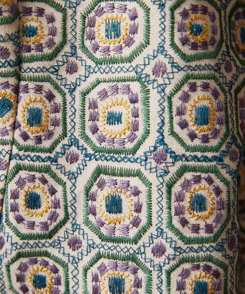 Jocomomola / ホコモモラ シャツ・ブラウス | Escudos 幾何調総刺繍ブラウス | 詳細14