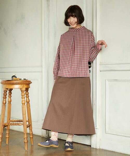 Jocomomola / ホコモモラ シャツ・ブラウス | 【2WAY】 Sillin ギンガムチェック オーバーブラウス | 詳細2