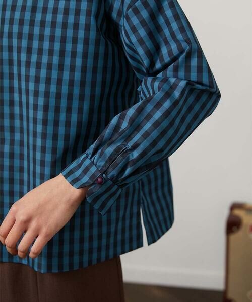 Jocomomola / ホコモモラ シャツ・ブラウス | 【2WAY】 Sillin ギンガムチェック オーバーブラウス | 詳細18