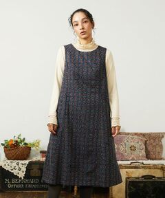 Jocomomola / ホコモモラ ロング・マキシ丈ワンピース | Escudos 幾何調総刺繍ワンピース