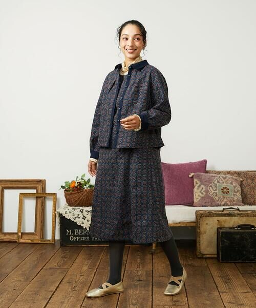 Jocomomola / ホコモモラ ロング・マキシ丈ワンピース | Escudos 幾何調総刺繍ワンピース | 詳細3