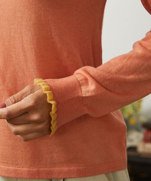 Jocomomola / ホコモモラ ニット・セーター | Suave シアーニットプルオーバー | 詳細4