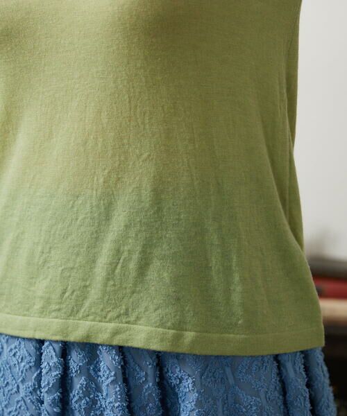 Jocomomola / ホコモモラ ニット・セーター | Suave シアーニットプルオーバー | 詳細12