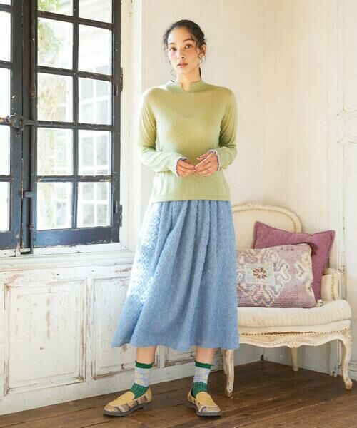 Jocomomola / ホコモモラ ニット・セーター | Suave シアーニットプルオーバー | 詳細6