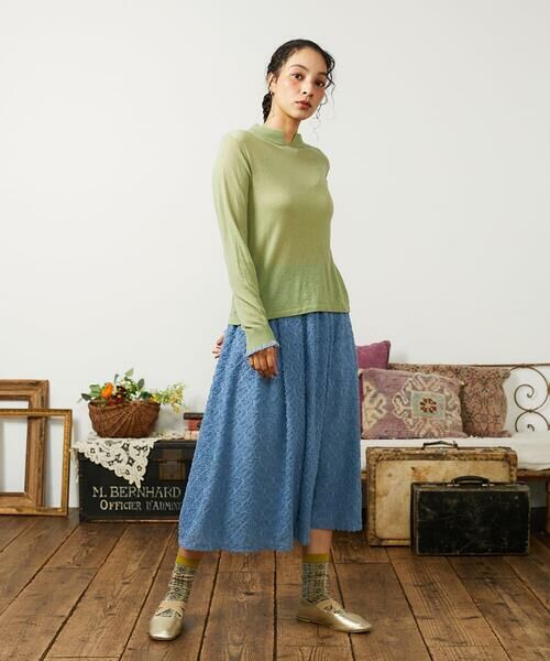 Jocomomola / ホコモモラ ニット・セーター | Suave シアーニットプルオーバー | 詳細7