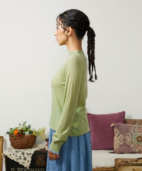 Jocomomola / ホコモモラ ニット・セーター | Suave シアーニットプルオーバー | 詳細8