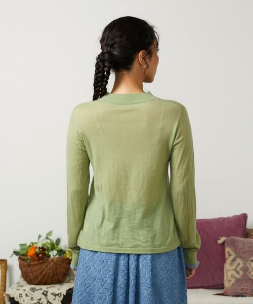 Jocomomola / ホコモモラ ニット・セーター | Suave シアーニットプルオーバー | 詳細9