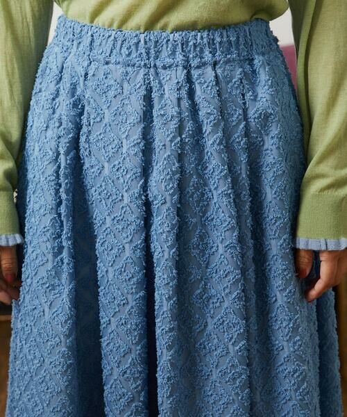 Jocomomola / ホコモモラ ロング・マキシ丈スカート | Flor de escudo ジャカードフレアスカート | 詳細8