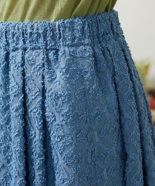 Jocomomola / ホコモモラ ロング・マキシ丈スカート | Flor de escudo ジャカードフレアスカート | 詳細9