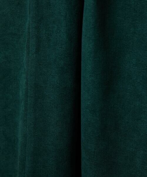 Jocomomola / ホコモモラ ロング・マキシ丈スカート | Pradera ピーチ起毛タックスカート | 詳細8