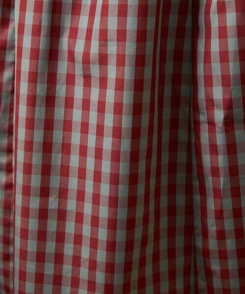 Jocomomola / ホコモモラ ロング・マキシ丈スカート | Sillin ギンガムチェック ギャザースカート | 詳細12