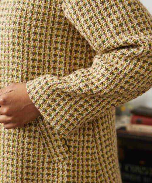 Jocomomola / ホコモモラ その他アウター | La escena inicial ジャカードハーフ丈コート | 詳細6