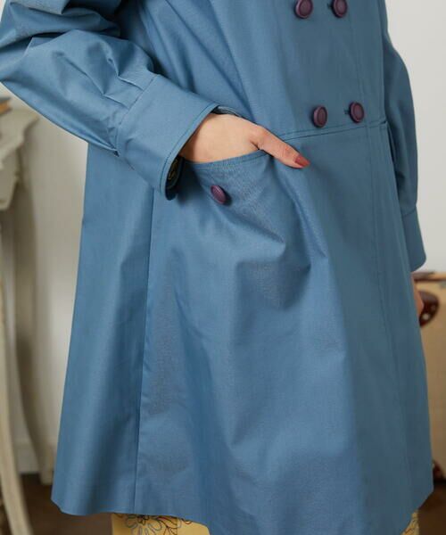 Jocomomola / ホコモモラ セットアップ | 裏地プリントロングコート | 詳細8