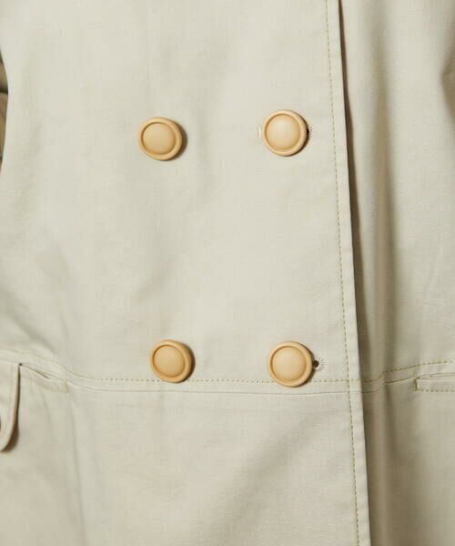 Jocomomola / ホコモモラ セットアップ | 裏地プリントロングコート | 詳細13