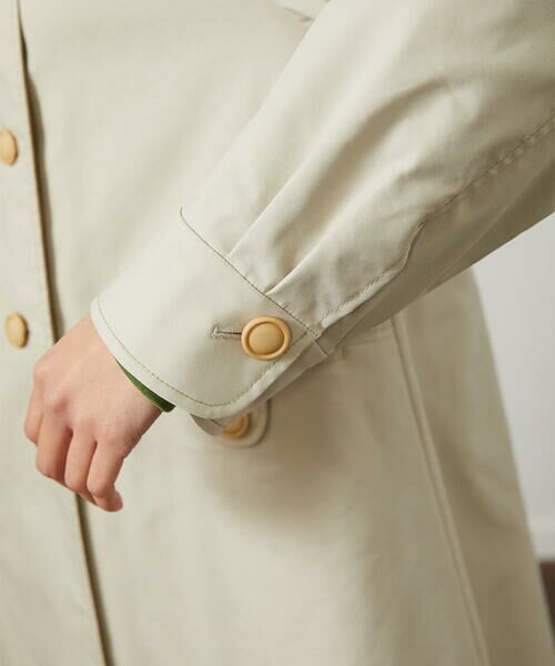 Jocomomola / ホコモモラ セットアップ | 裏地プリントロングコート | 詳細14