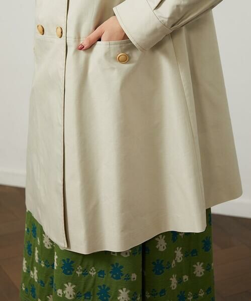 Jocomomola / ホコモモラ セットアップ | 裏地プリントロングコート | 詳細15