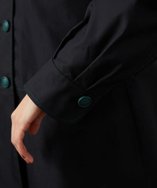 Jocomomola / ホコモモラ セットアップ | 裏地プリントロングコート | 詳細21