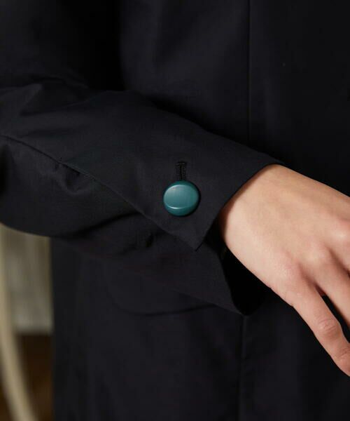 Jocomomola / ホコモモラ セットアップ | 裏地プリント  ノーカラーミドル丈コート | 詳細22