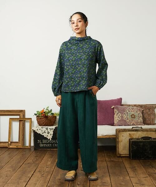 Jocomomola / ホコモモラ カットソー | Rocinante フラワープリント裏毛カットソー | 詳細11