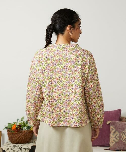 Jocomomola / ホコモモラ カットソー | Rocinante フラワープリント裏毛カットソー | 詳細2