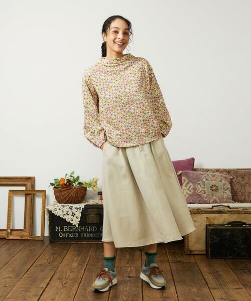 Jocomomola / ホコモモラ カットソー | Rocinante フラワープリント裏毛カットソー | 詳細7