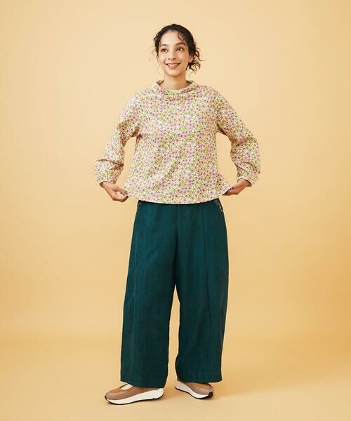 Jocomomola / ホコモモラ カットソー | Rocinante フラワープリント裏毛カットソー | 詳細8