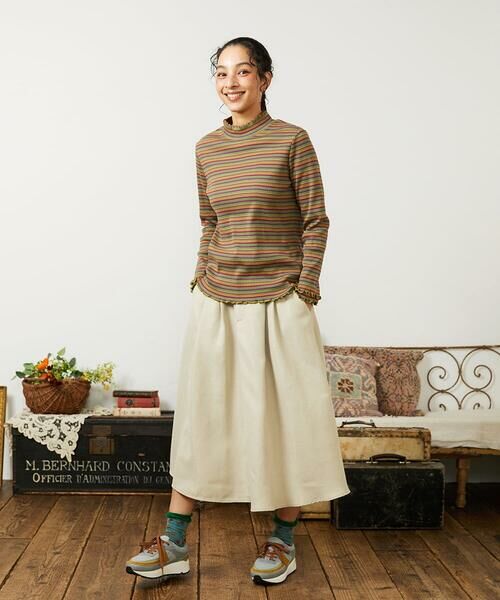 Jocomomola / ホコモモラ カットソー | Dentado ボーダーハイネックカットソー | 詳細13