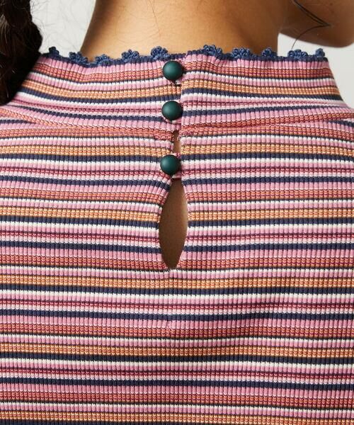 Jocomomola / ホコモモラ カットソー | Dentado ボーダーハイネックカットソー | 詳細6