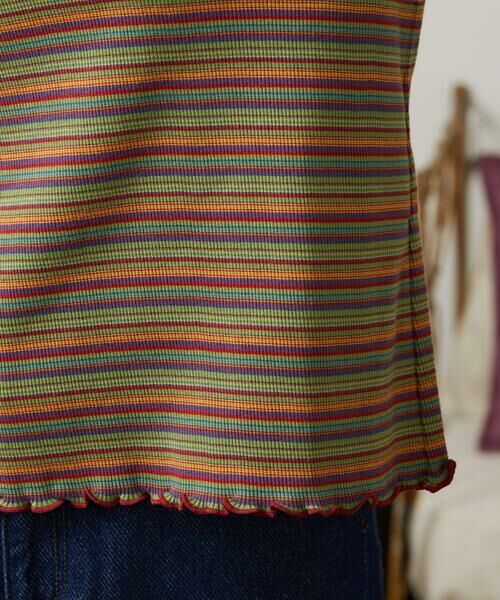 Jocomomola / ホコモモラ カットソー | Dentado ボーダー襟付きカットソー | 詳細3