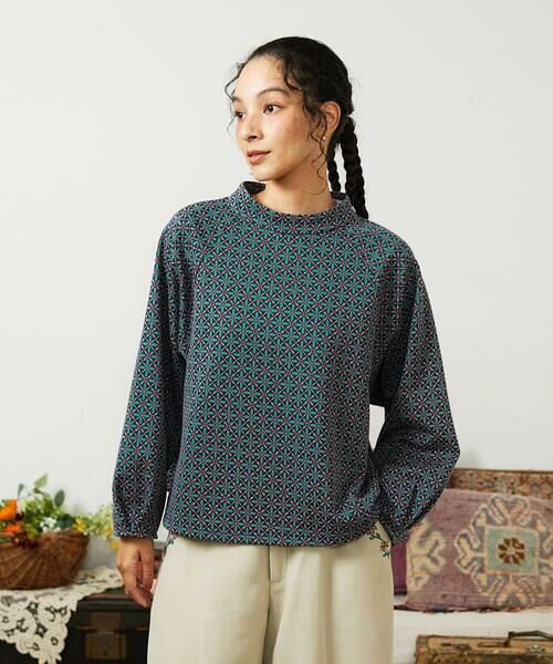 Jocomomola / ホコモモラ カットソー | Armadura de flores ジャカードカットソー | 詳細13