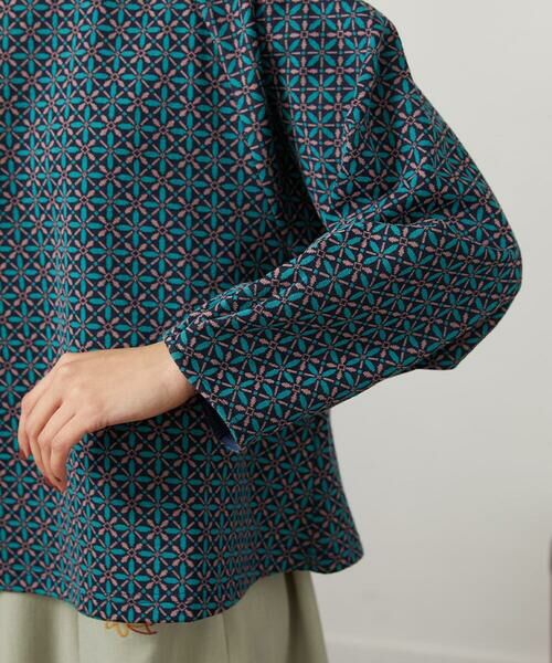 Jocomomola / ホコモモラ カットソー | Armadura de flores ジャカードカットソー | 詳細9