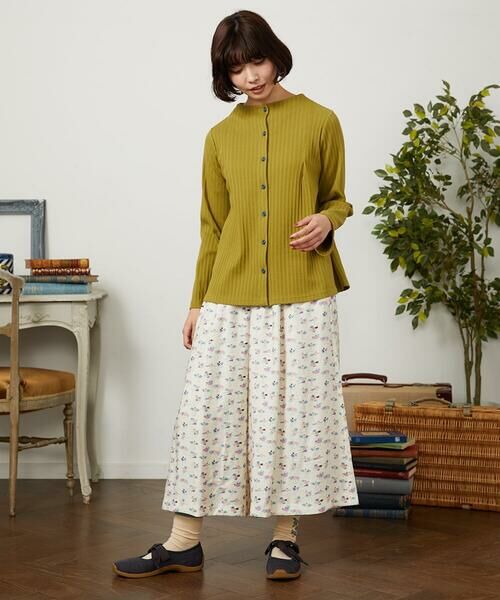 Jocomomola / ホコモモラ カットソー | 【2WAY】Tierras de cuitivo フラワー刺繍カットソー | 詳細3