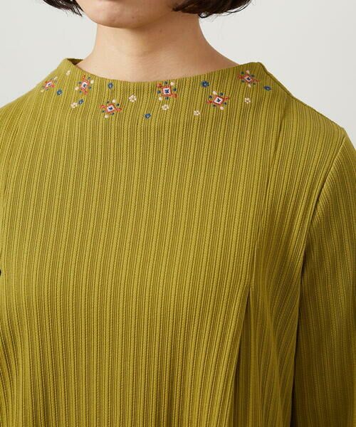 Jocomomola / ホコモモラ カットソー | 【2WAY】Tierras de cuitivo フラワー刺繍カットソー | 詳細6