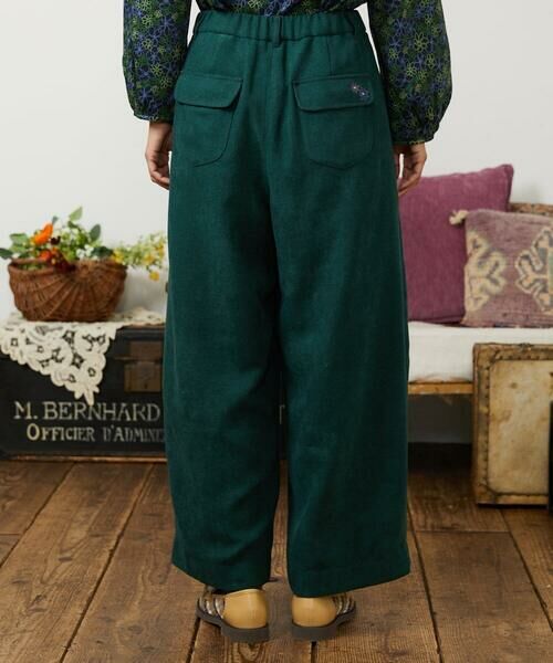 Jocomomola / ホコモモラ その他パンツ | Pradera ピーチ起毛ワイドパンツ | 詳細6