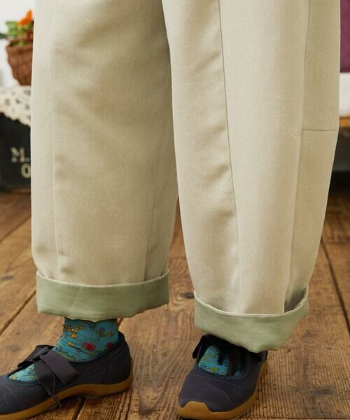 Jocomomola / ホコモモラ その他パンツ | Pradera ピーチ起毛ワイドパンツ | 詳細26