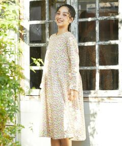 Jocomomola / ホコモモラ ロング・マキシ丈ワンピース | Rocinante フラワープリント裏毛ワンピース