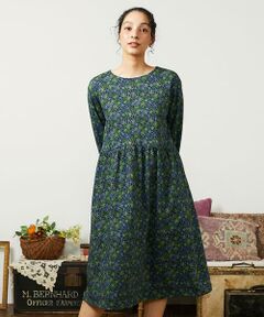 Jocomomola / ホコモモラ ロング・マキシ丈ワンピース | Rocinante フラワープリント裏毛ワンピース