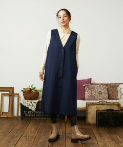 Jocomomola / ホコモモラ ロング・マキシ丈ワンピース | ポンチストレッチワンピース