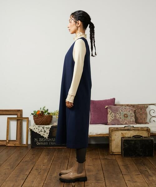 Jocomomola / ホコモモラ ロング・マキシ丈ワンピース | ポンチストレッチワンピース | 詳細2